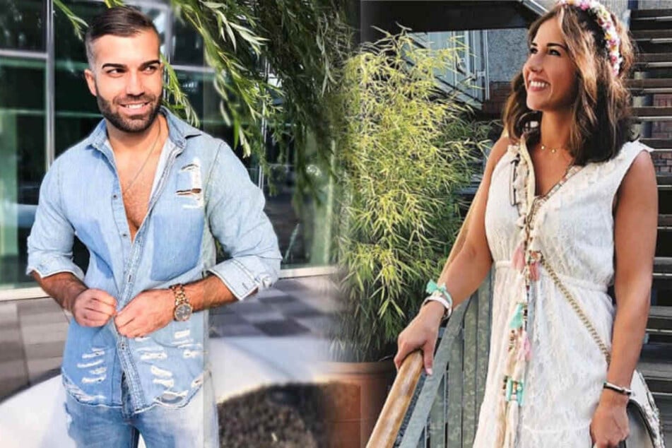 Man kennt sich offenbar: Rafi Rachek und Sarah Lombardi.
