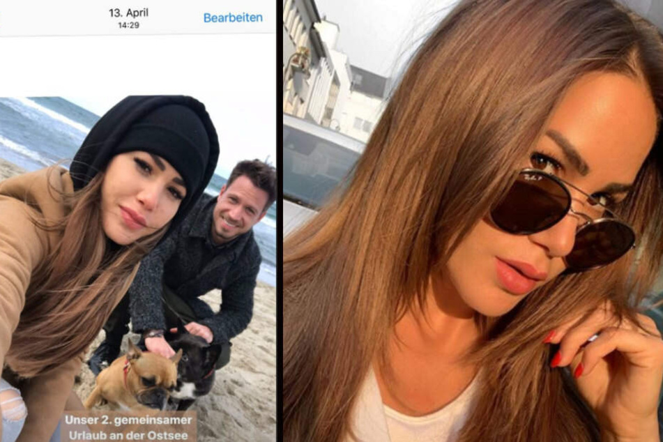 Angelina Heger und Sebastian Pannek haben ihren zweiten gemeinsamen Urlaub an der Ostsee verbracht.