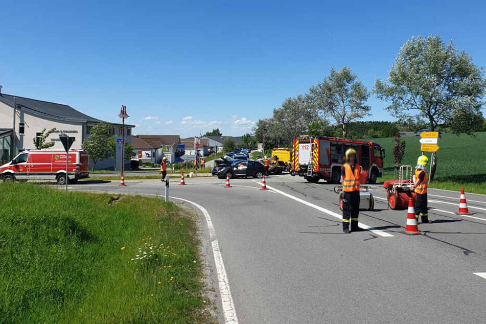 Der Unfall passierte auf der B95 am Abzweig nach Buchholz.