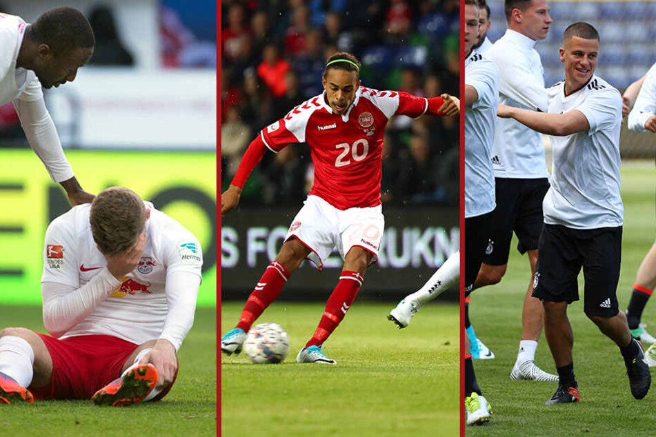 Timo Werner fiel wegen Krankheit aus, Yussuf Poulsen zeigte sich von seiner besten Seite und Diego Demme musste auf der Bank ausharren.