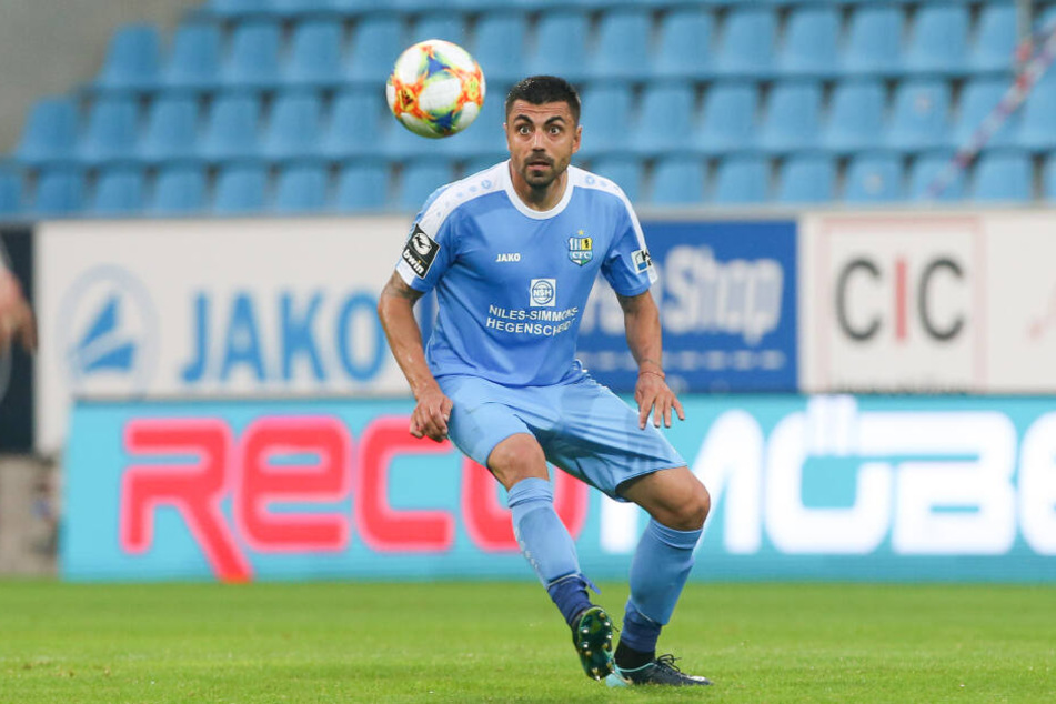 CFC-Spieler Georgi Sarmov fällt gegen den FC Ingolstadt aus.