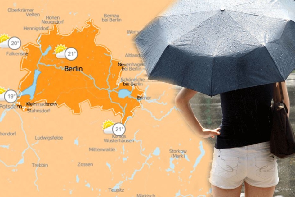 In den kommenden Tagen Regenschirm nicht vergessen.