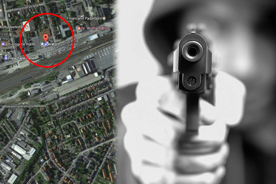 Die Täter drohten dem Kassierer (34) mit einer Schusswaffe!