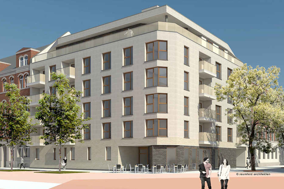 Das barrierefreie Vario-Haus wurde als Modellprojekt von Dresdner Architekten entworfen.