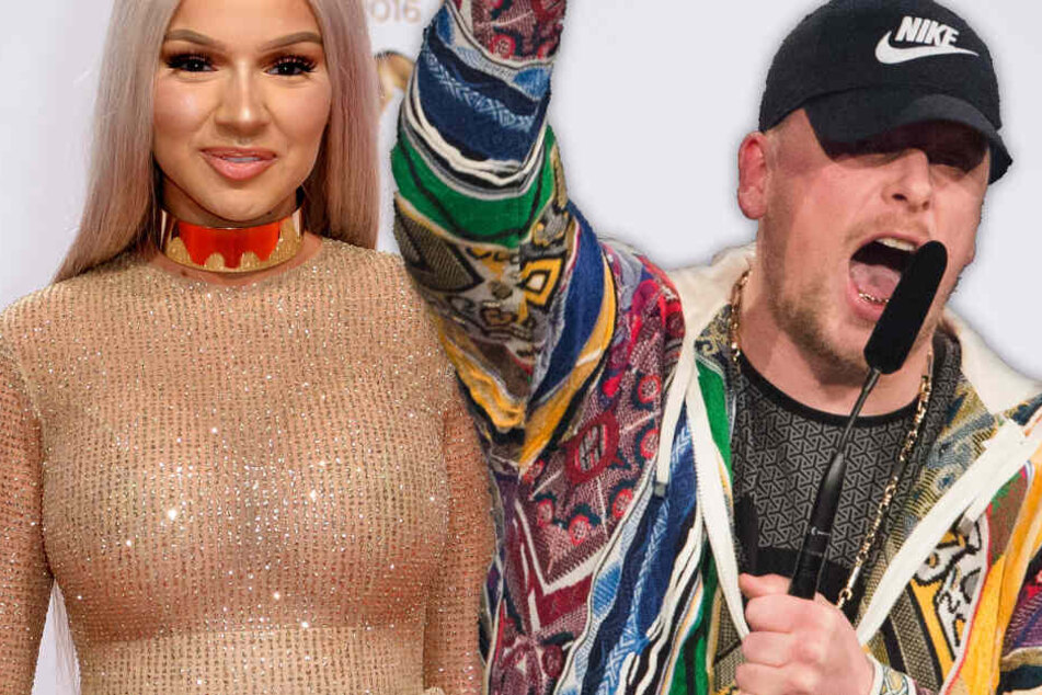 Fotomontage: Shirin David (Li.) musste ihren Auftritt kurzfristig absagen, dafür rockten unter anderem Bonez MC und RAF Camora die Bühne.