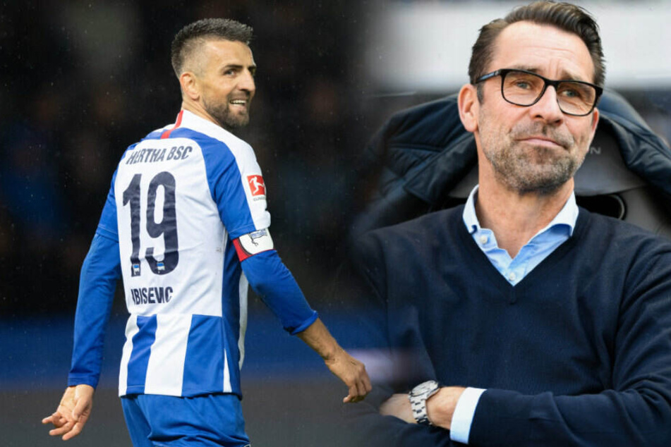 Hertha-Manager Michael Preetz warnt vor zu hohen Erwartungen. (Bildmontage)