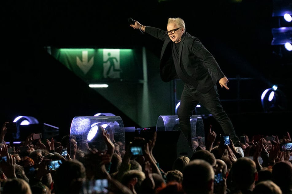 Herbert Grönemeyer (63) in Bestform.