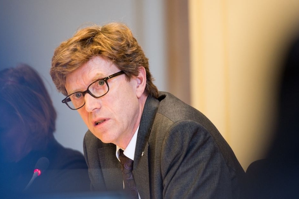 Engelbert Daldrup Lütke (62) bei einer Sitzung im Berliner Abgeordnetenhaus. (Archiv)
