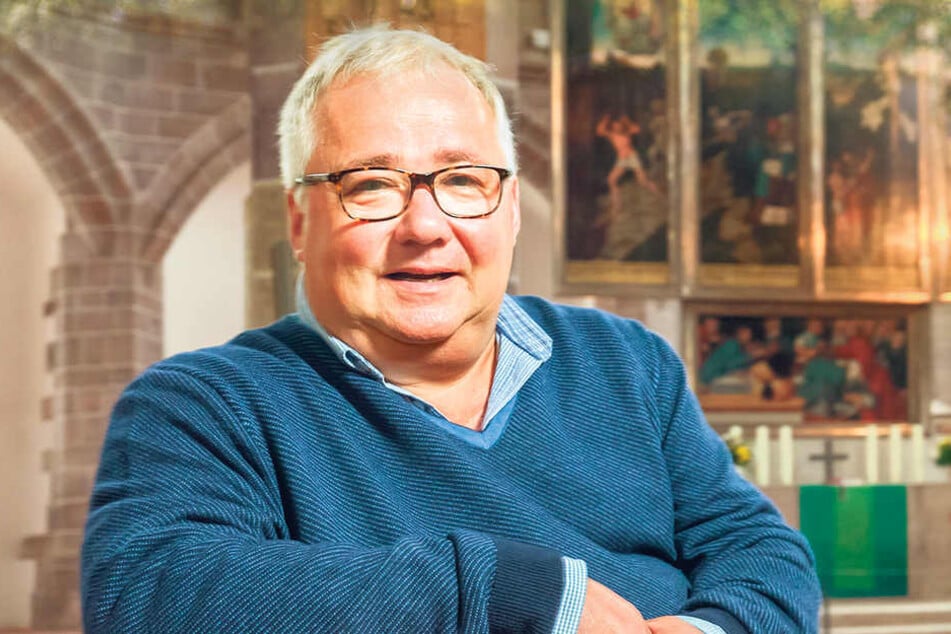 Solidarität mit
Diakon Jens
Ullrich: Pfarrer
Frank Meinel
aus Schneeberg.