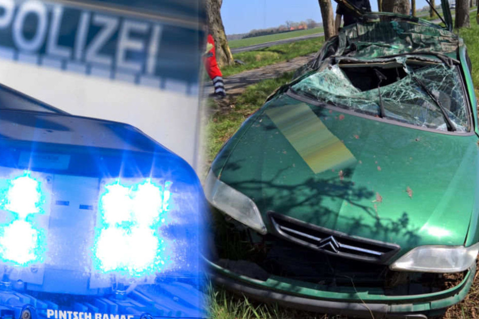 Ein 19-jähriger Autofahrer ist seinen schweren Verletzungen erlegen. (Symbolbild)