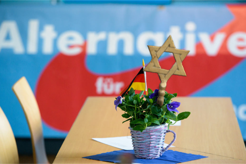Am 7. Oktober soll die Entscheidung über "Juden in der AfD" fallen. (Bildmontage)