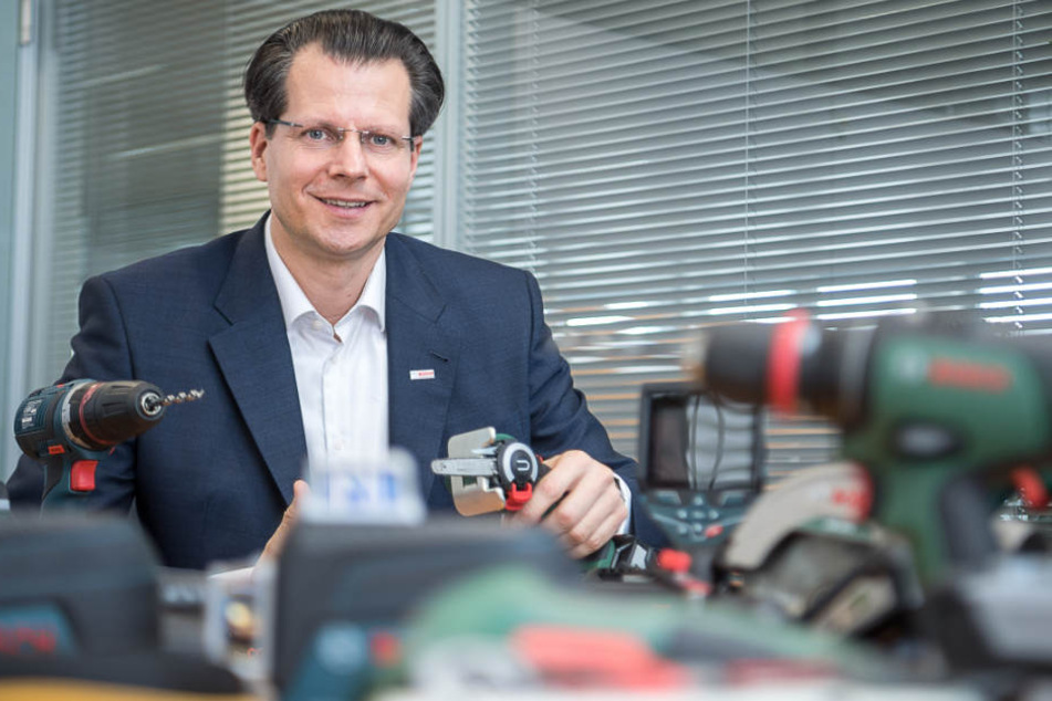 Kennt das Verhalten der Werkzeugnutzer: Henning von Boxberg, Chef der Sparte Bosch Power Tools.