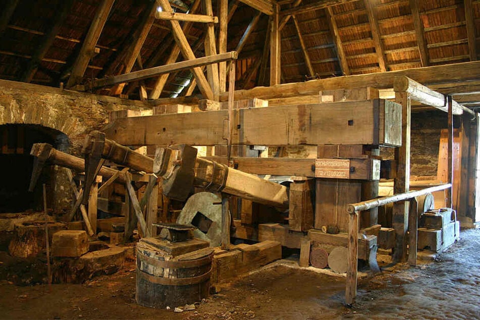 Der Althammer im Saigerhütten-Komplex.