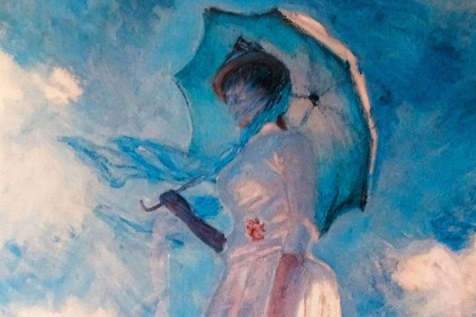 So stellt sich Otto seine Retterin vor: Das Gemälde der
unbekannten Dame wurde zum Sinnbild seiner "Lady".