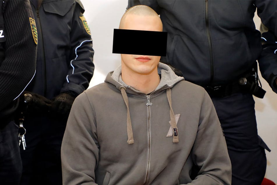 Stephan H. vor dem Landgericht Chemnitz.