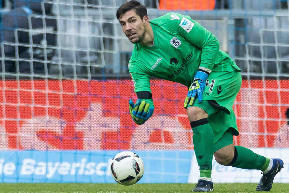 Stefan Ortega (24) spielte zuletzt drei Jahre für 1860 München, ehe er in der Relegation mit München abstieg.