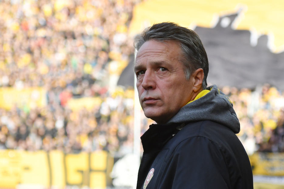 Dynamo-Trainer Uwe Neuhaus lässt sich von der schlechten Platzierung der 60er nicht täuschen.
