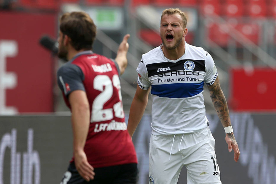 Christoph Hemlein gibt immer 100 Prozent auf dem Platz, seit 2014 ist er in Bielefeld.