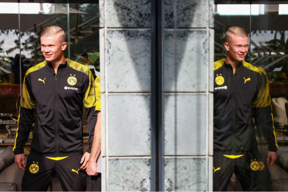 Der doppelte Erling Braut Haaland.