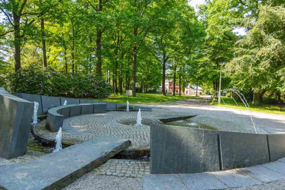 Der Übergriff ereignete sich am Springbrunnen im Stadtpark.