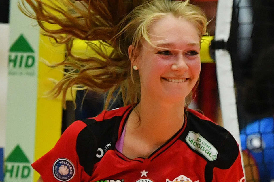 Dominika Strumilo fühlt sich wohl beim DSC, trotz der Enttäuschung über die Bronze-Medaille.