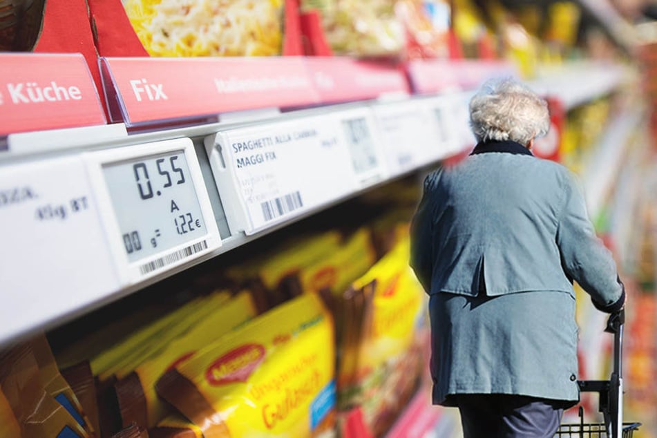 Eine 60-jährige versuchte in einem Supermarkt in Markranstädt, ohne zu bezahlen davonzukommen.
