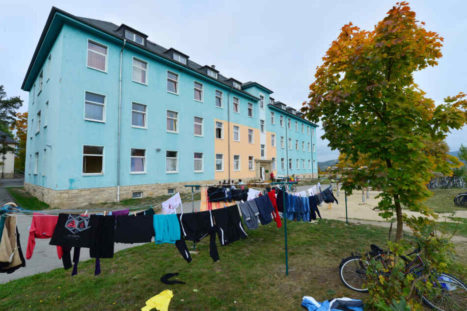 In der Saalfelder Unterkunft für Flüchtlinge sorgte ein offensichtlich verwirrter Iraker für viel Aufsehen.