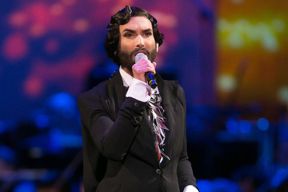 Conchita Wurst (28) beim SemperOpernball in Dresden 2017.