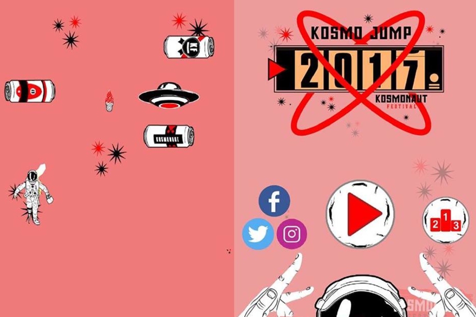 Mit "Kosmo Jump" könnt ihr noch Tickets fürs Kosmonaut ergattern.