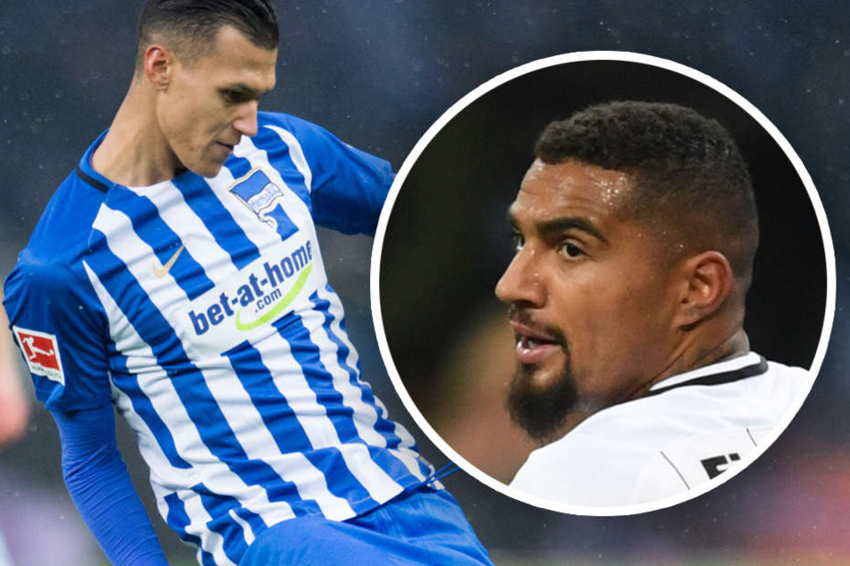 Hertha-Stürmer Davie Selke hält Kevin-Prince Boateng für ein Vorbild.