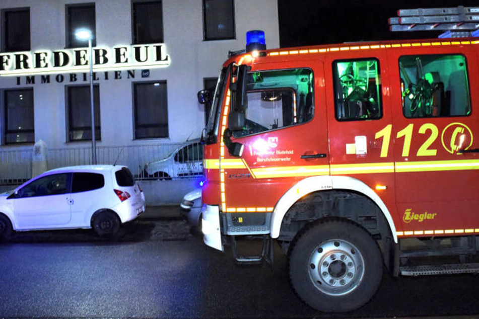 Nachdem die Familie in der Notaufnahme war, wurde die Feuerwehr alarmiert.