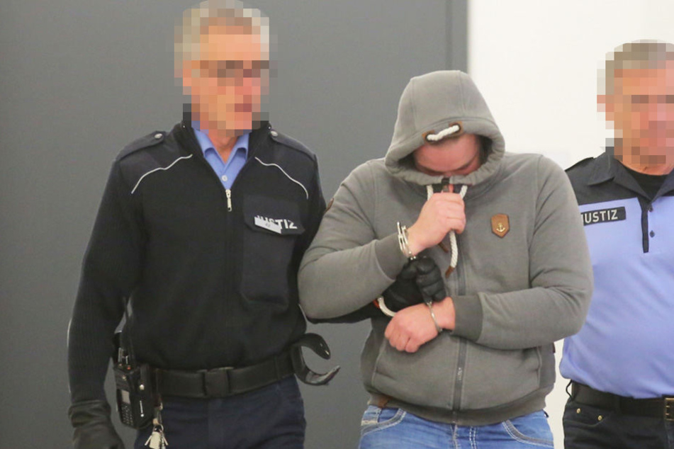 Fabian S. (24) gestand seine Taten vor dem Landgericht Dresden.