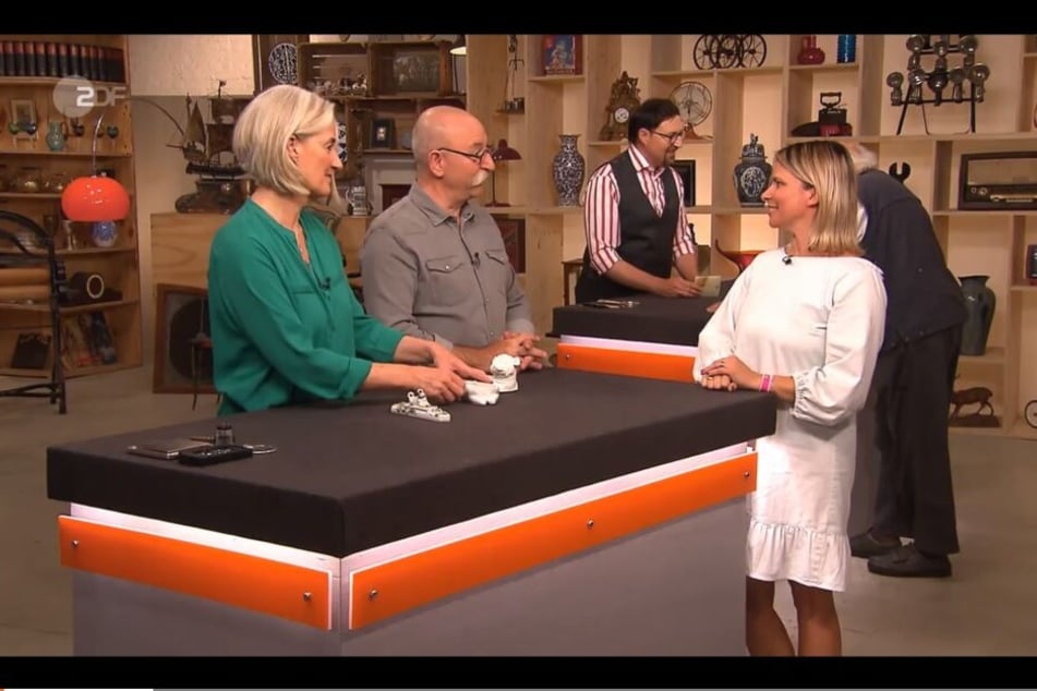 Kim Dorn am Expertentisch bei Horst Lichter und Friederike Werner.