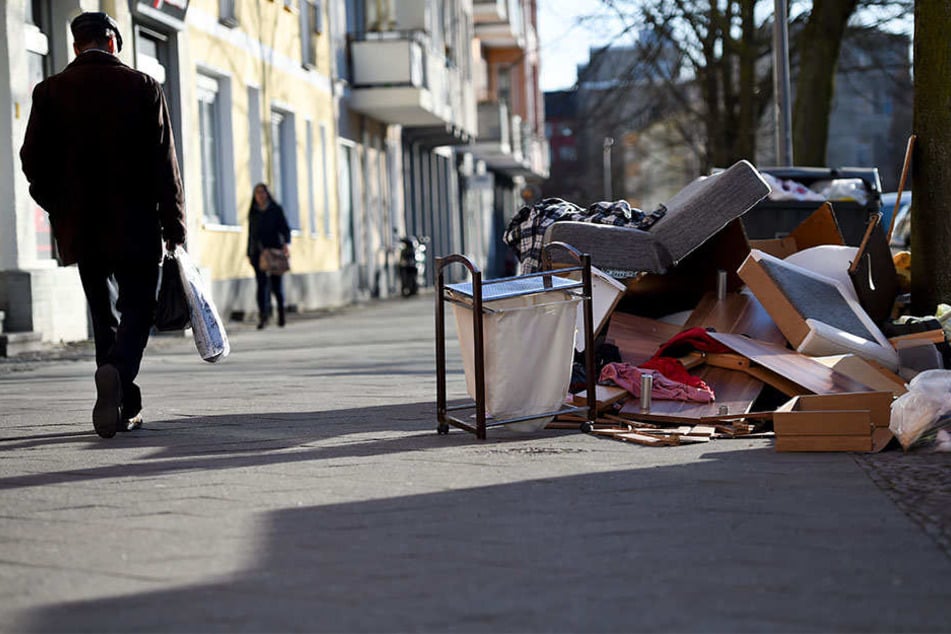 Am Freitag, Samstag und wohl auch Montag bleibt der Müll in Leipzig liegen.