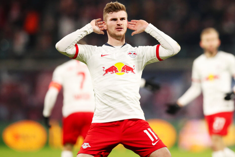 Timo Werner kommt aus dem Jubeln in dieser Saison nicht mehr heraus! In wettbewerbsübergreifend 26 Einsätzen erzielte er 25 Tore und bereitete zehn weitere Buden direkt vor.