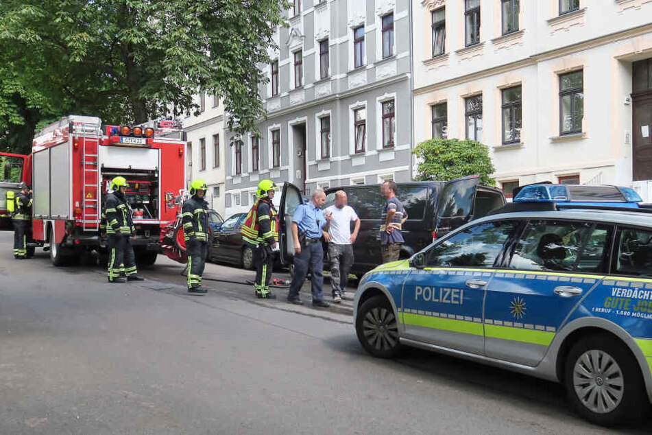 Die Feuerwehr war schnell vor Ort um den Brand zu löschen.