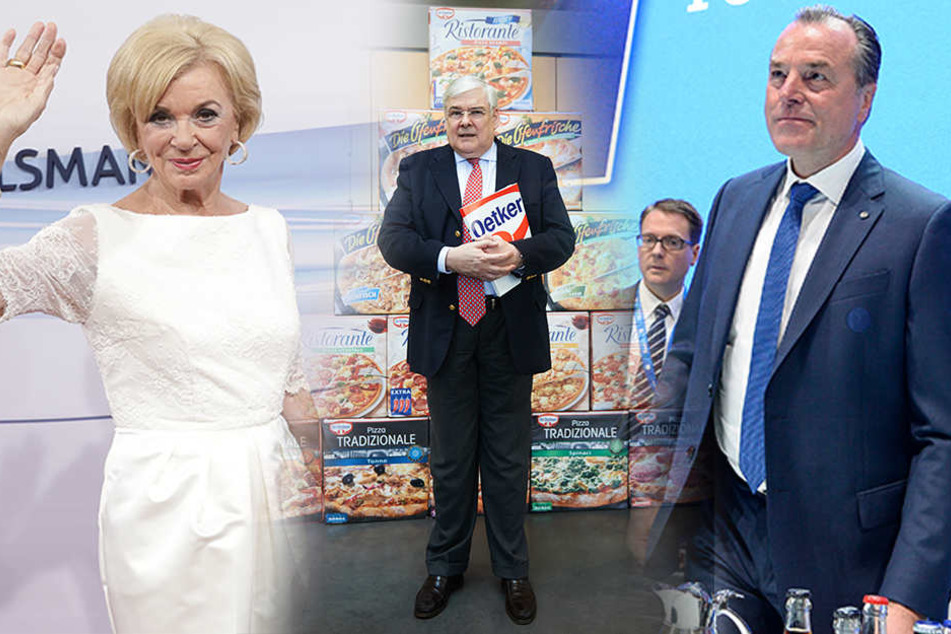 Sowohl Liz Mohn (li.), Richard Oetker (mi.) als auch Clemens Tönnies tauchen in der Liste der reichsten Deutschen auf.
