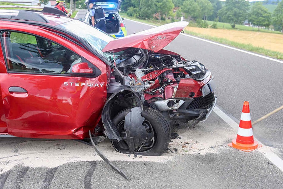 Bei dem Unfall gab es zwei Verletzte.