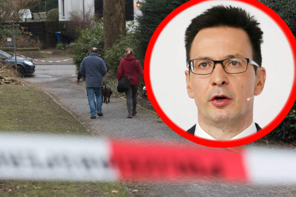 Der Tatort des Säure-Attentats auf Bernhard Günther.