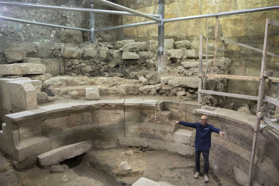 Archäologen finden in Jerusalem erstmals ein römisches Theater.