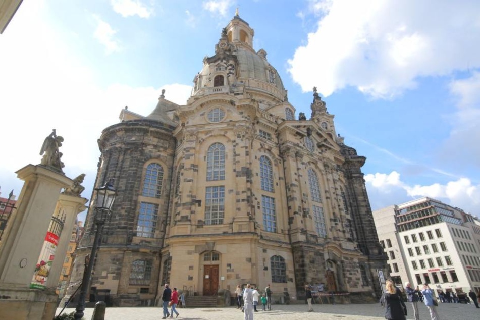 Die Frauenkirche wurde Ziel eines Anschlags.