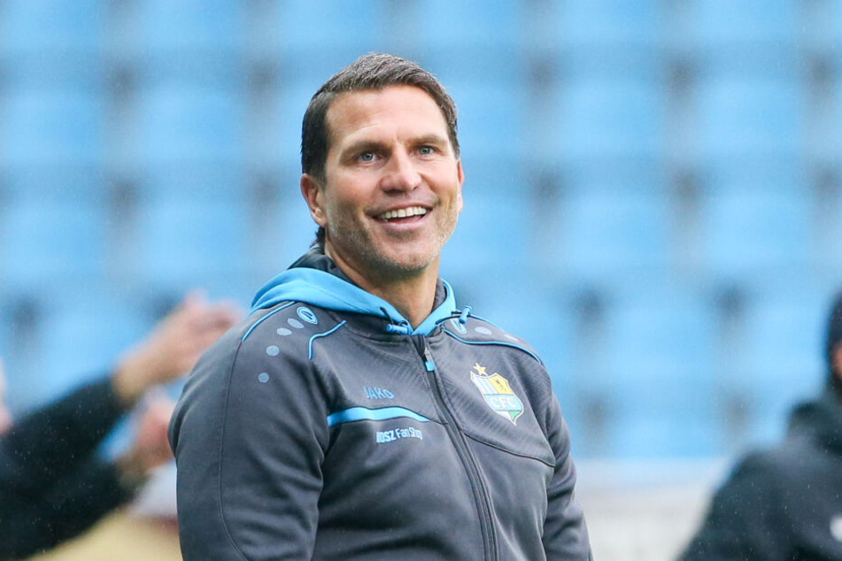 CFC-Trainer Patrick Glöckner.