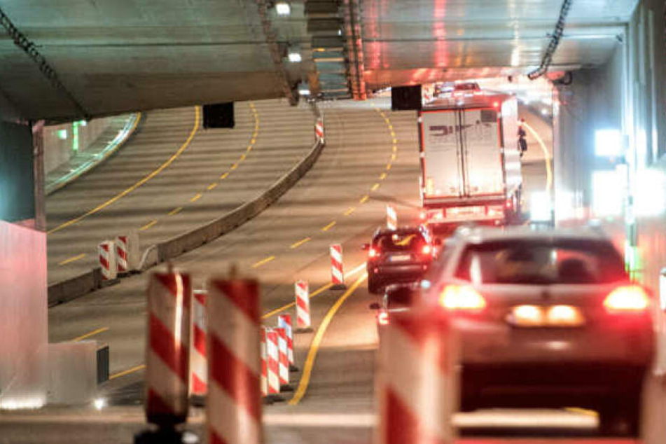 Seit Dezember wurde der Tunnel bereits teilweise genutzt.