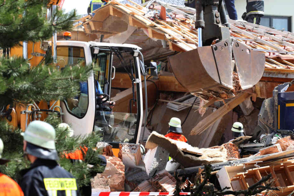 Tragisches Unglück: In Rettenbach am Auerberg in Bayern ist ein Wohnhaus explodiert.