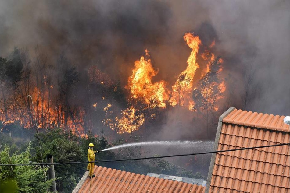 Die Brände haben inzwischen auch die Hauptstadt Funchal erreicht.