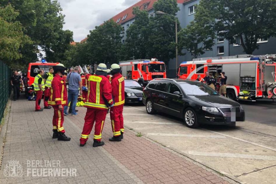 In Köpenick ist am Freitag ein großer Wohnungsbrand ausgebrochen.