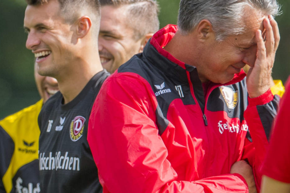 Philip Heise (li.) und Uwe Neuhaus werden auch weiterhin gemeinsam lachen.