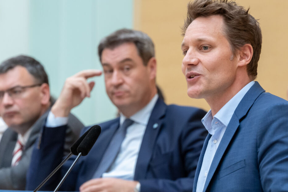 Ludwig Hartmann (r.) hat eine klare Vorstellung hinsichtlich der Rolle der Grünen.