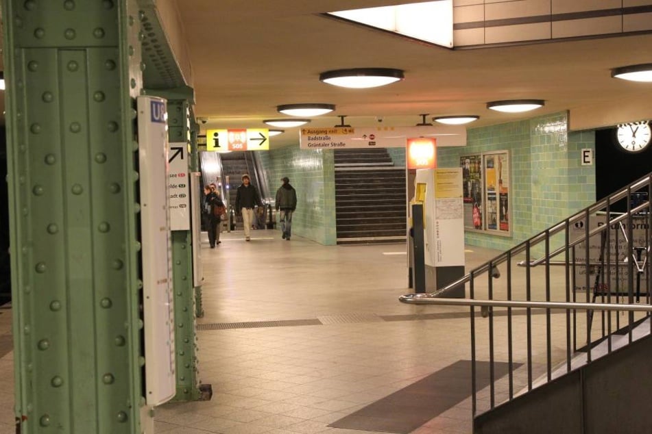 Am Berliner U-Bahn-Hof Gesundbrunnen wurden die drei Männer brutal angegriffen.