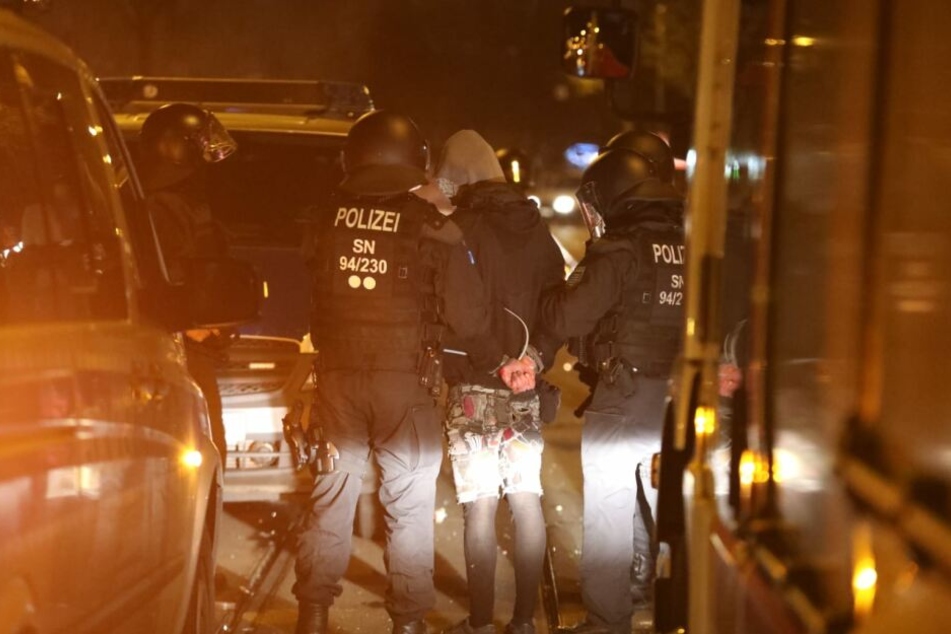 In der Nacht zu Samstag wurde ein 32-Jähriger festgenommen.